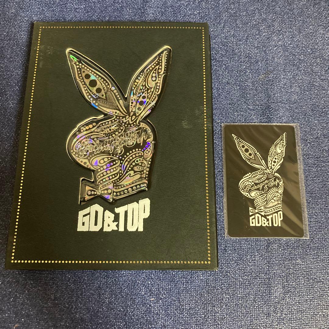G DRAGON GD&TOP シルバー　トレカ　CD GーDRAGON