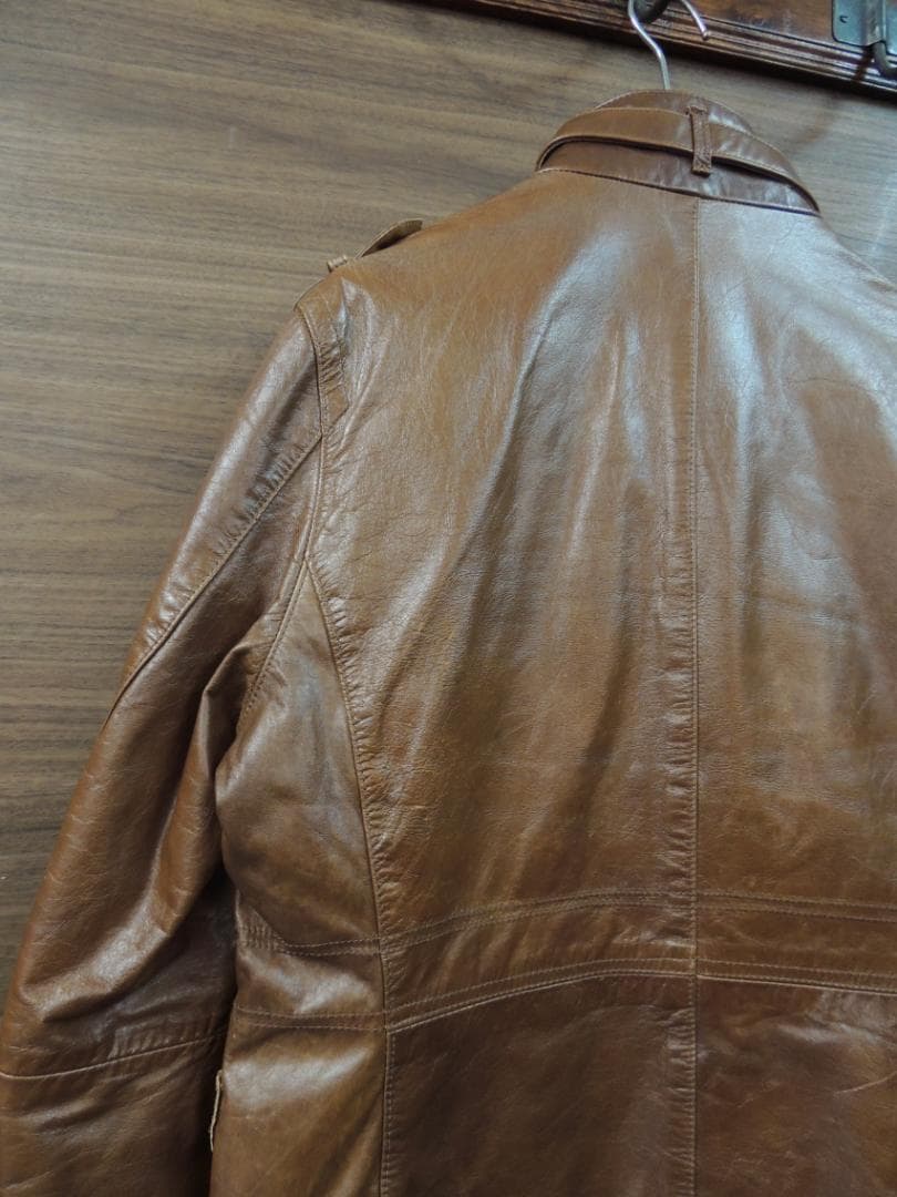Lサイズ Haruf ハルフ ホースハイド 馬革 レザー ジャケット ブルゾン