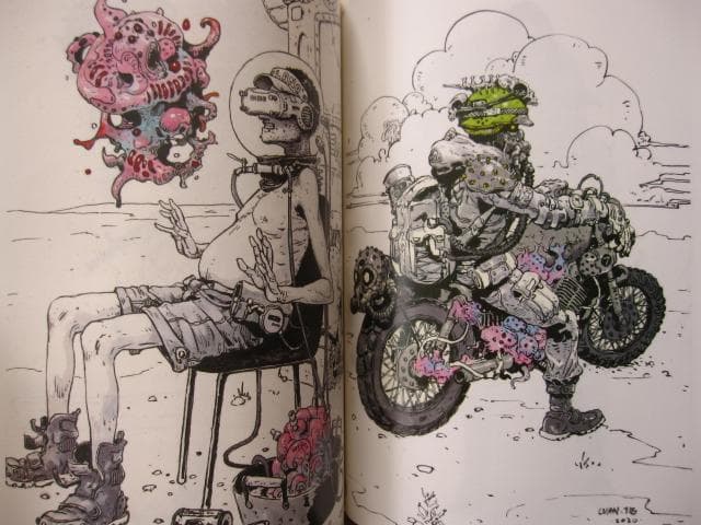 乱鉄手稿集　Dirty Iron - Sketchbook 1 ＆ 2