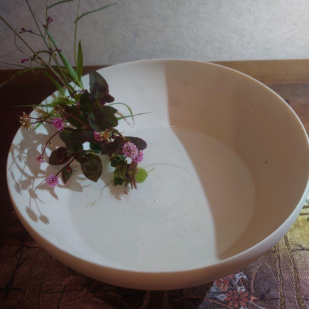 若手陶芸家の白磁 鉢