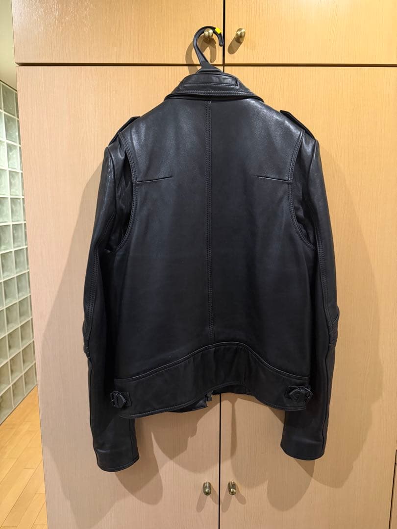 STUDHOMME ＬジップレザージャケットDiorHOMME06AWオマージュ