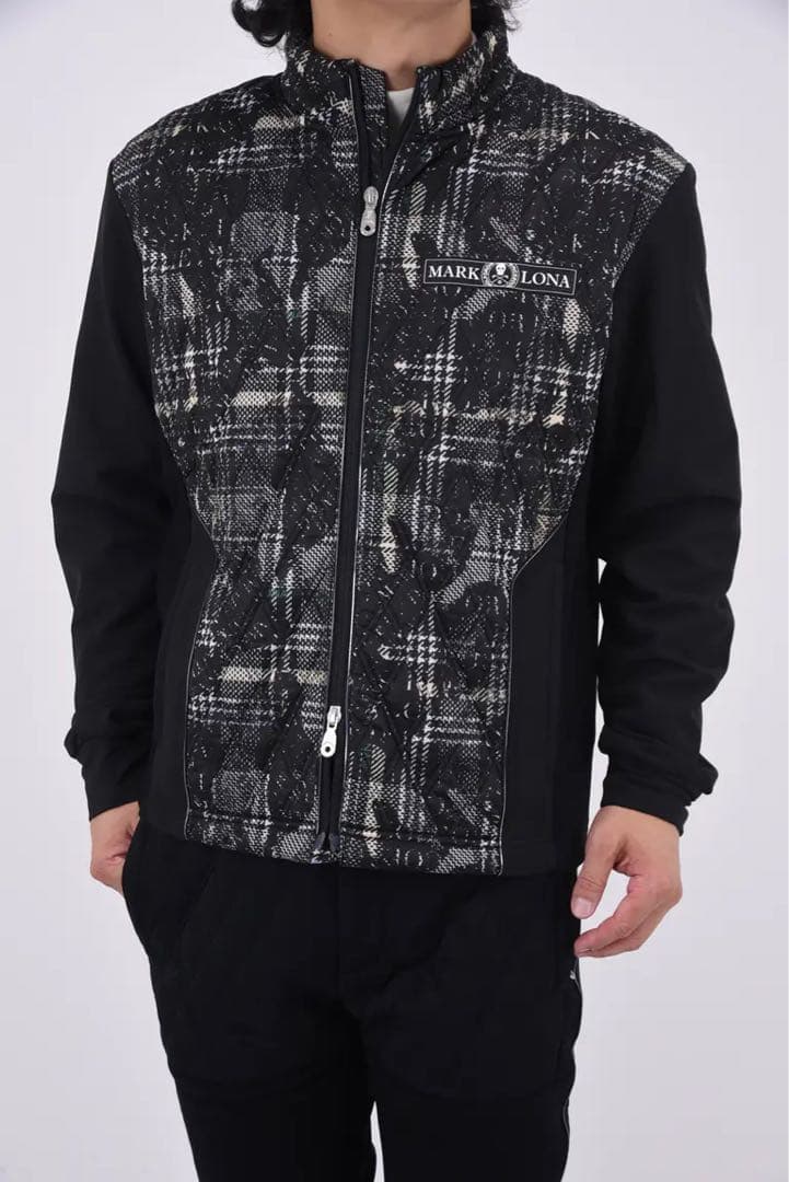 新品 ★ MARK&LONA ブルゾン アウター 黒 マーク&ロナ 正規品