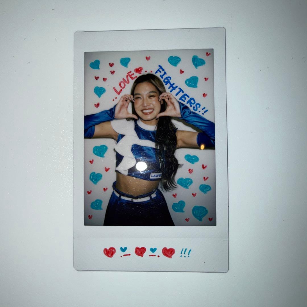 チアリーダーファイターズガール水落桃子 直筆サインカード bbm チア