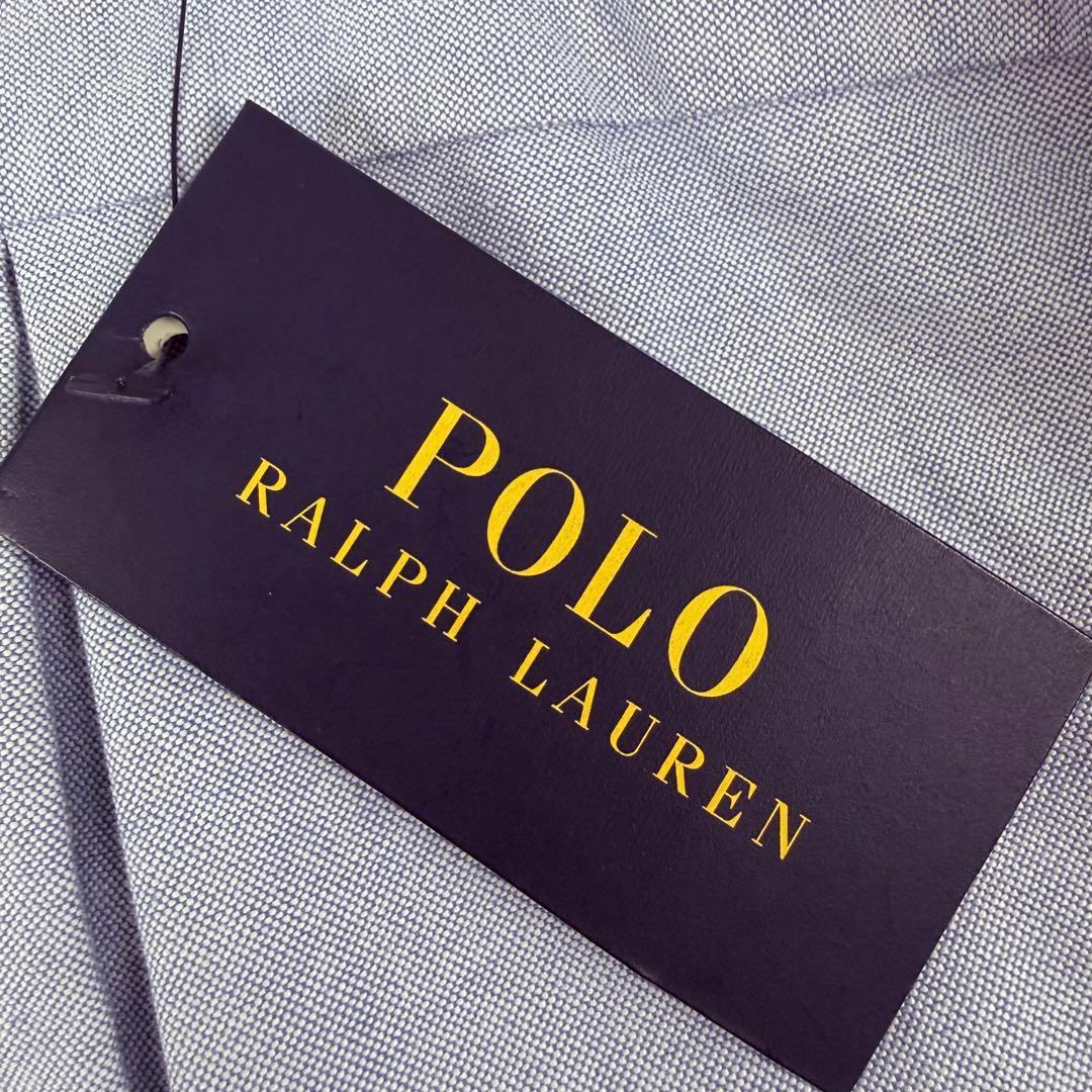 ポロラルフローレン オックスフォードシャツ ロゴ刺繍 オーバーサイズ POLO