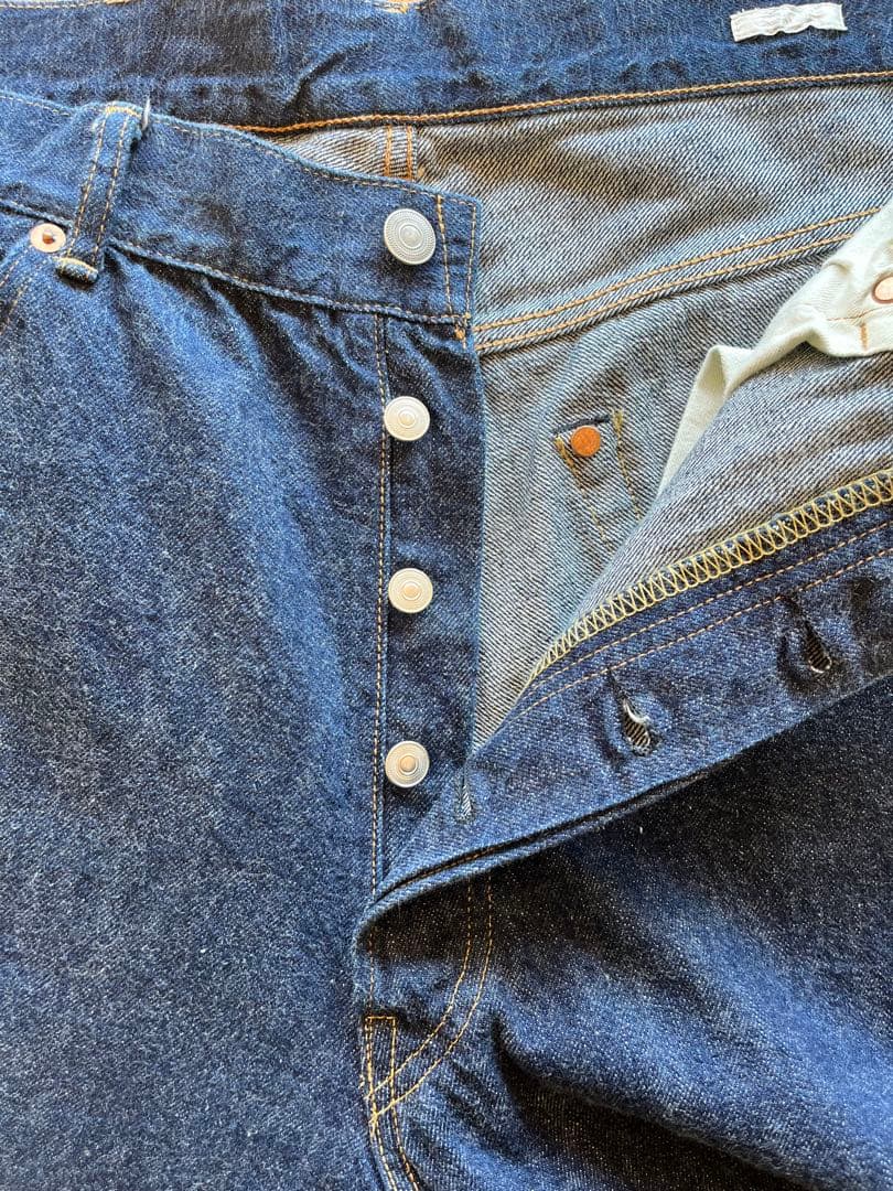 22SS COMOLI DENIM 5Pパンツ サイズ3