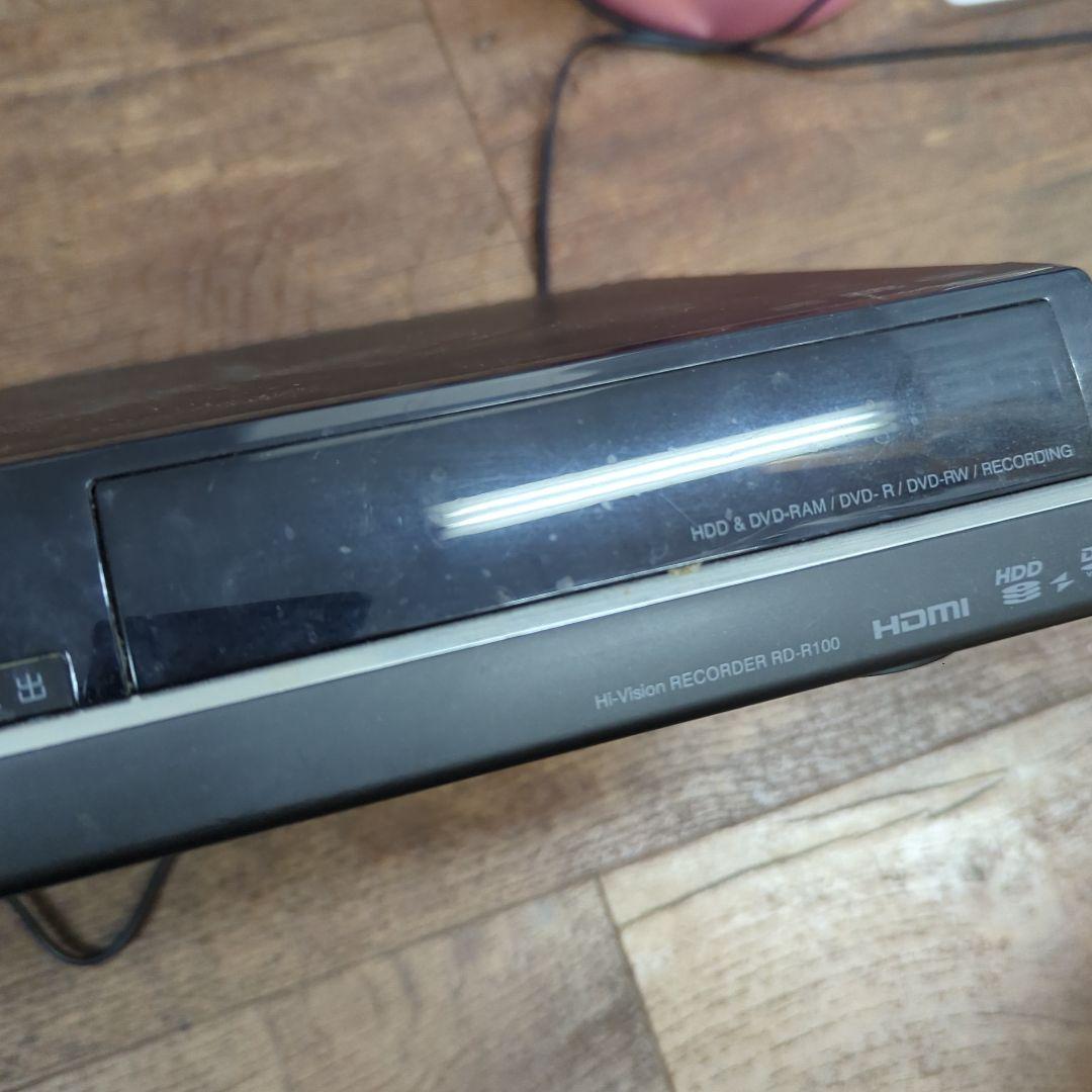 TOSHIBA 東芝　REGZA HDD搭載ハイビジョンDVDレコーダー　中古