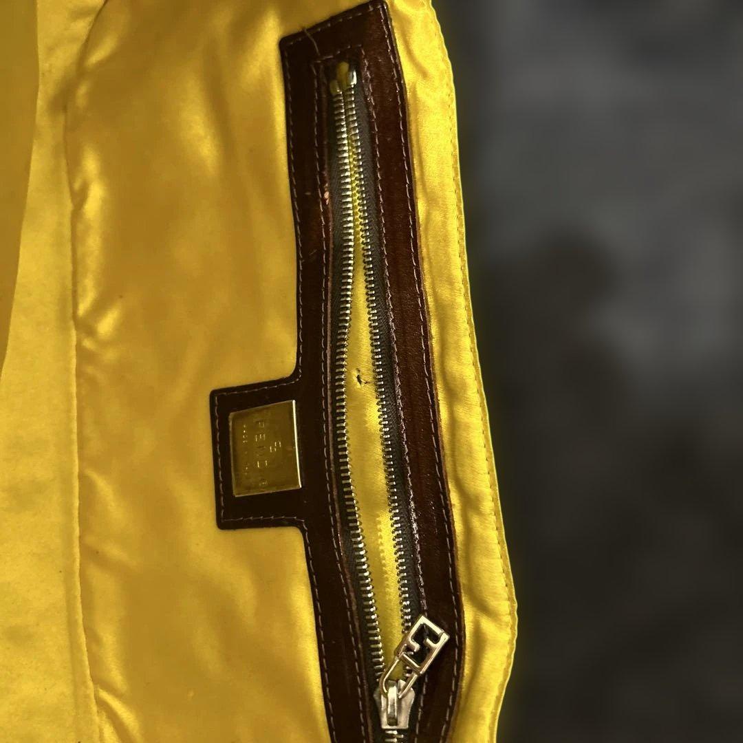 FENDI マンマバケット　フラワービーズ　デニム