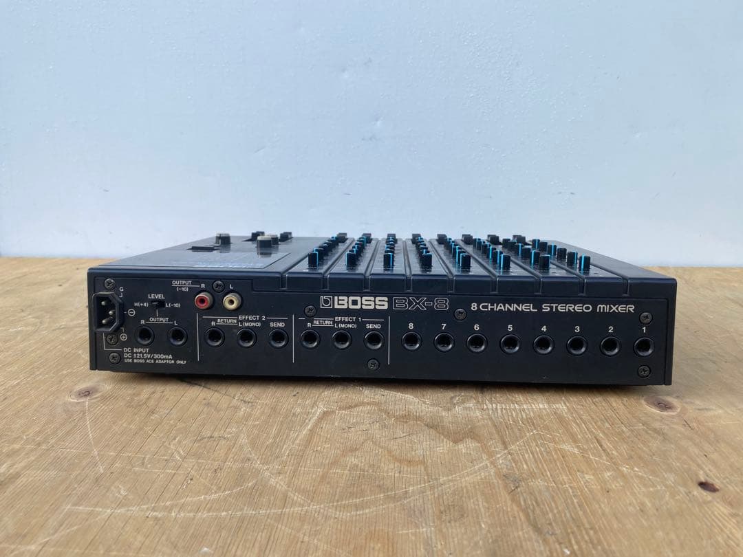 BOSS BX-8 8CHANNEL STEREO MIXER ミキサー　中古品