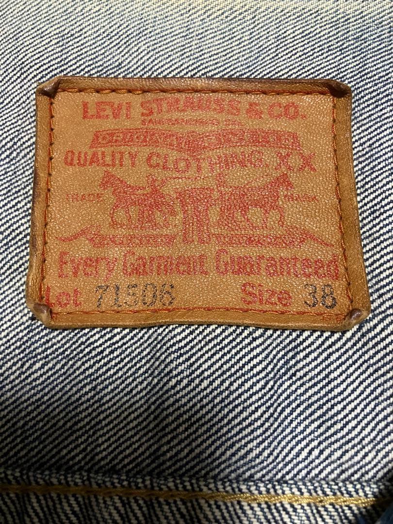 LEVI'S 71506 1st 大戦モデル サイズ38.