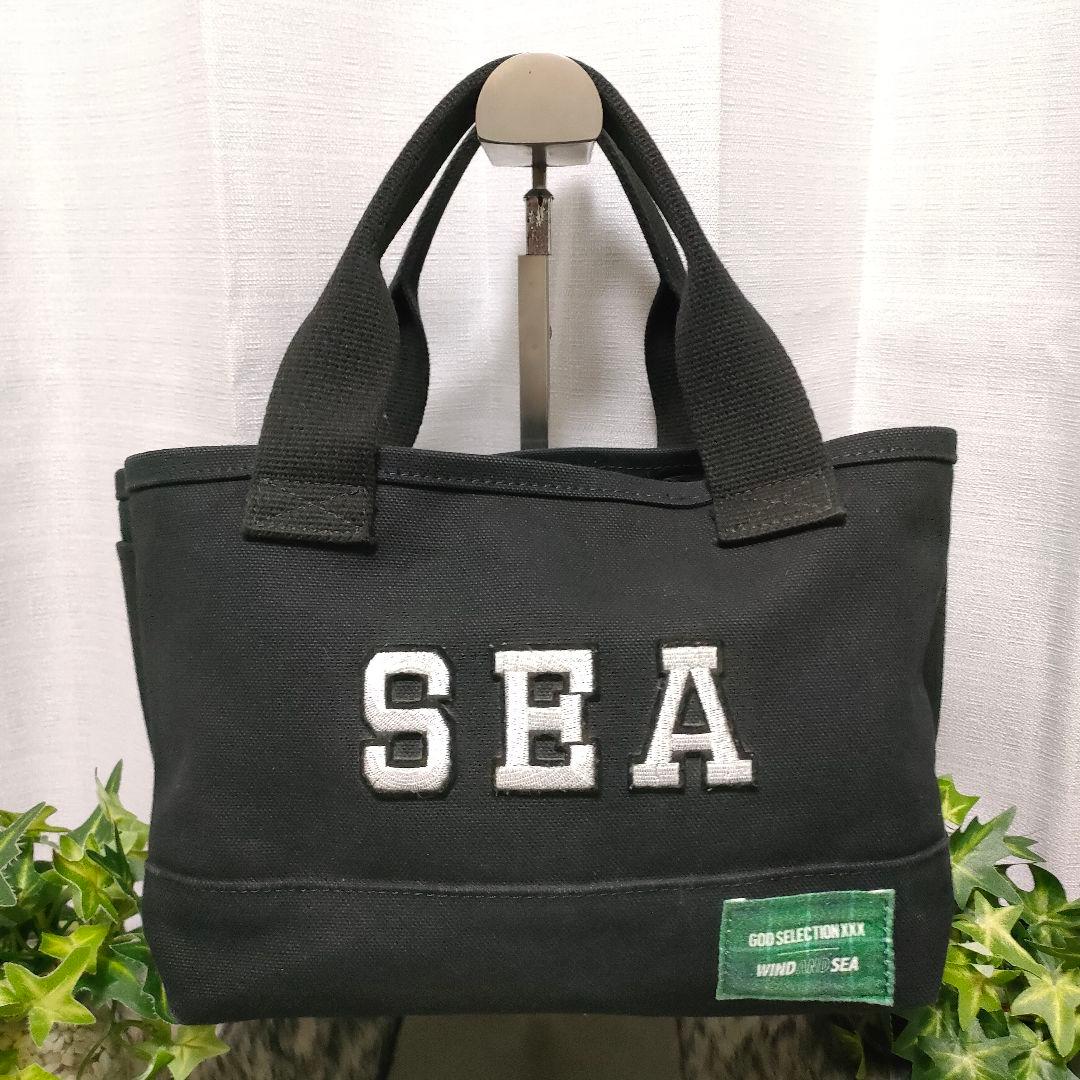 WINDANDSEA GODSELECTIONトートバッグ ブラックコラボSEA