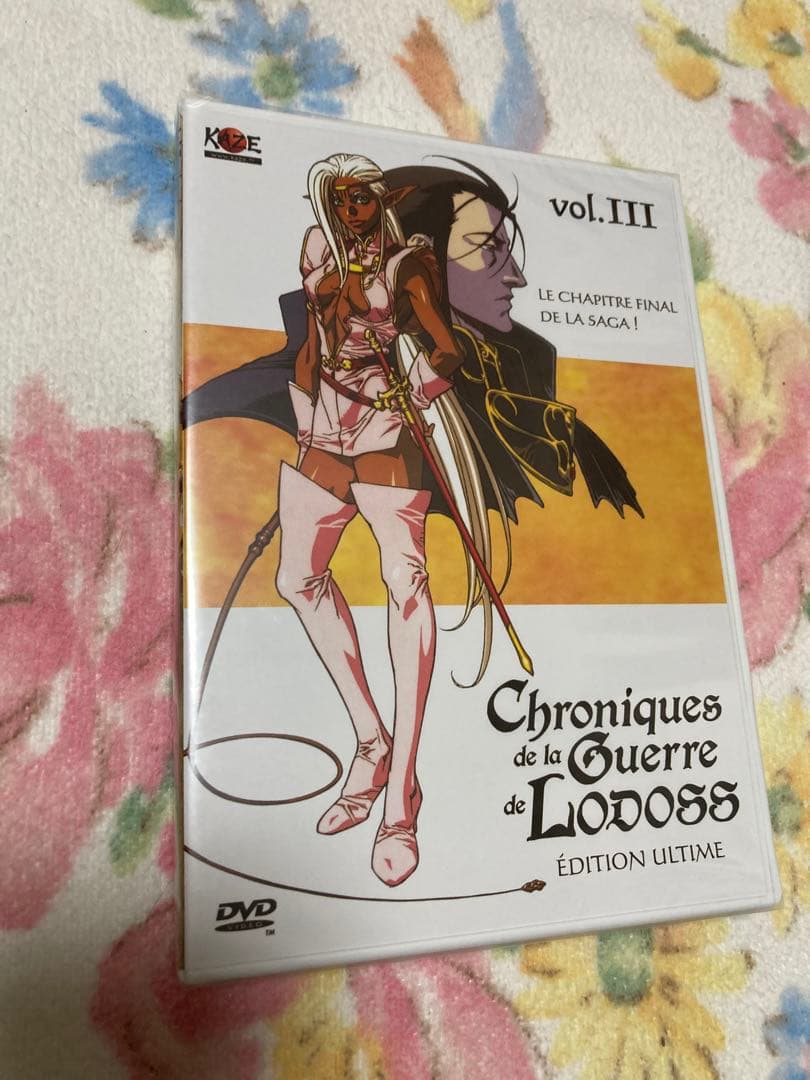 さらに値下げ★ロードス島戦記★海外版★DVD★中古、2つ未開封