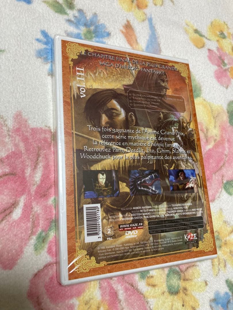 さらに値下げ★ロードス島戦記★海外版★DVD★中古、2つ未開封