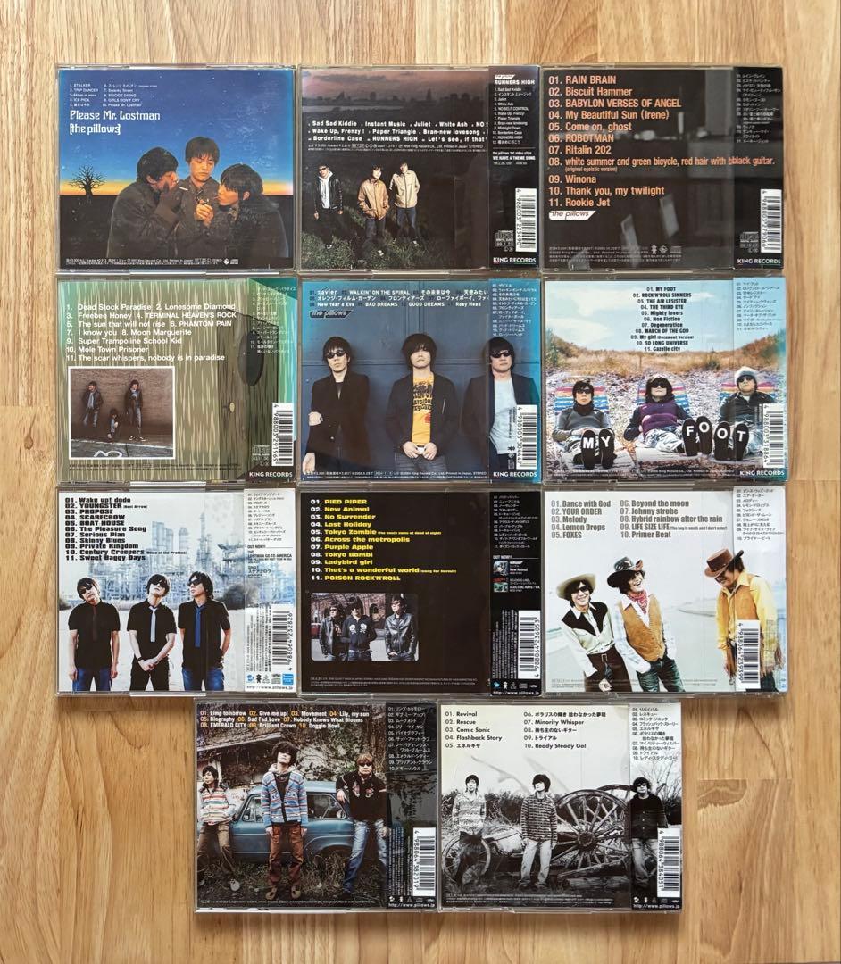 the pillows CD アルバム 11枚 レンタル使用品