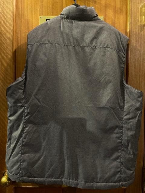 2L 大寸 ブラック ダウンベスト 撥水加工 新品未使用品 紳士 メンズダウン