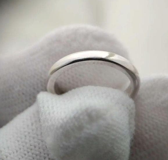 TIFFANY&Co.　エルサ・ペレッティ スタッキングバンド リング　7号