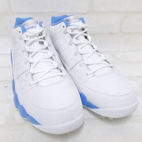 NIKE ナイキ ゴルフ エア ジョーダン 9 ホワイトxブルー 28cm