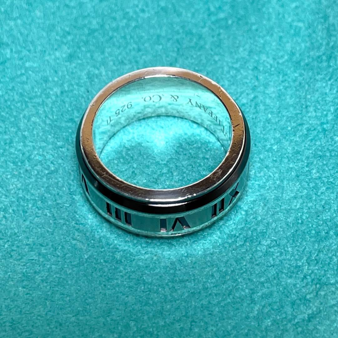 TIFFANY&Co.ティファニー　アトラス　チタニウムリング　12号