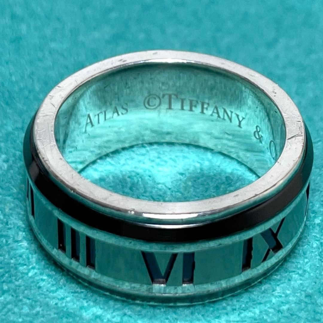 TIFFANY&Co.ティファニー　アトラス　チタニウムリング　12号