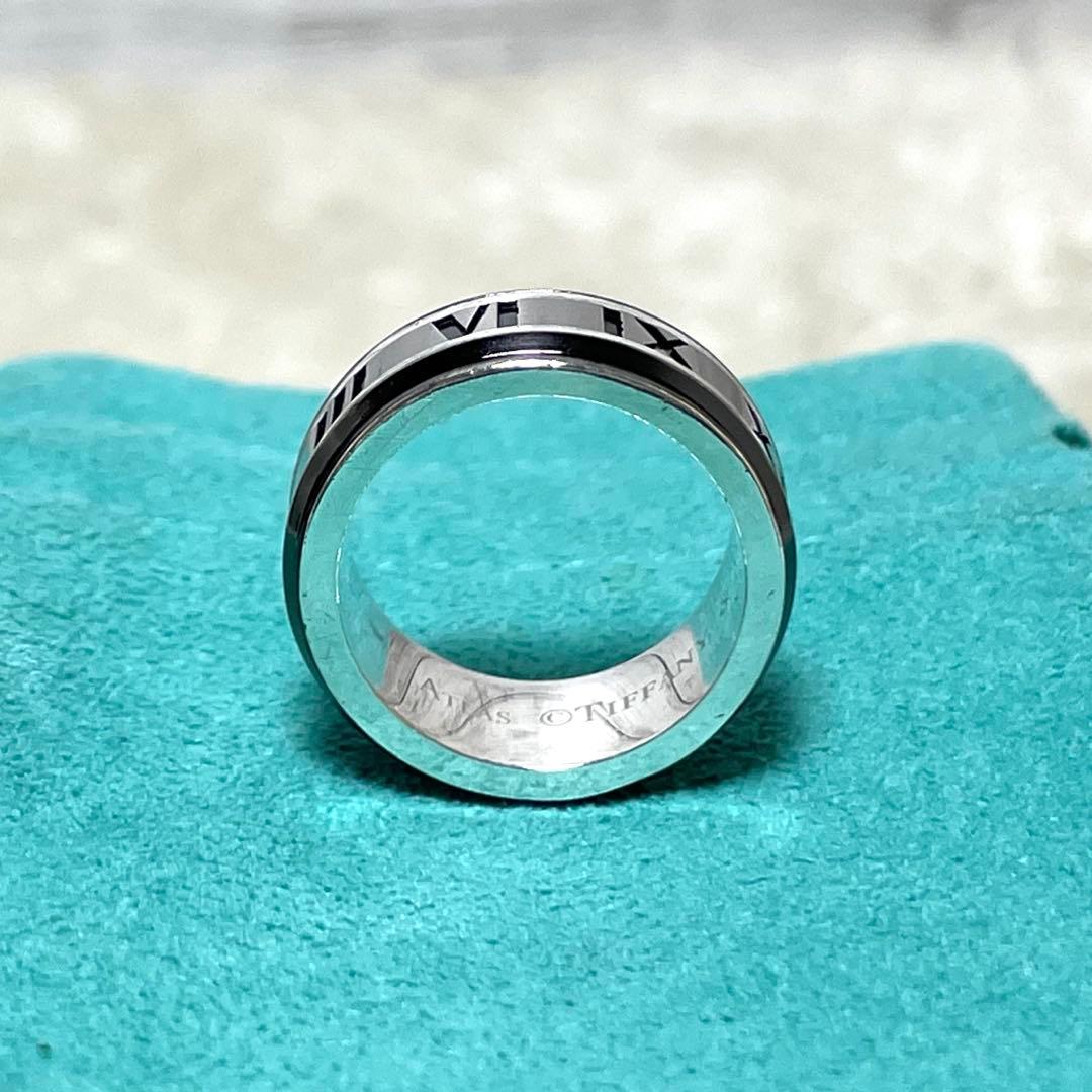 TIFFANY&Co.ティファニー　アトラス　チタニウムリング　12号