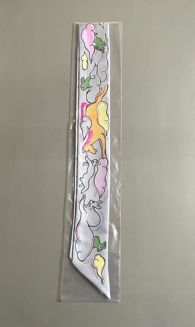 エルメス⭐️新品未開封⭐️ツイリー⭐️付属品完備⭐️千と一のウサギ⭐️