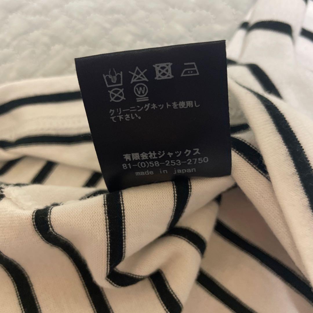 ACANTHUS × muta MARINE クレイジーボーダー ポロシャツ L