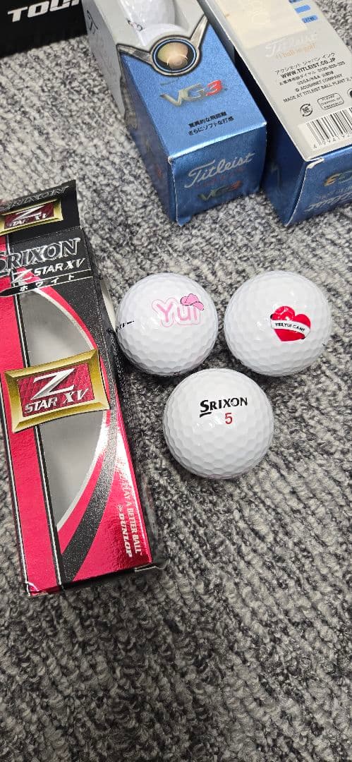 BRIDGESTONE Tour B XS　ゴルフボールセット36個