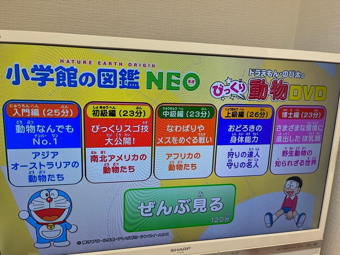 小学館の図鑑NEO 7冊セット