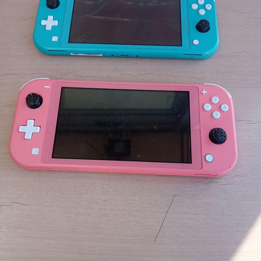 裕*様 Switch Lite ターコイズ・ピンク 2台セットジャンク