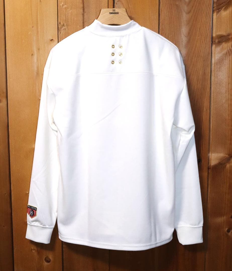 新品 Russeluno バギーカート モックネック 長袖シャツ (7/XXLⒽ