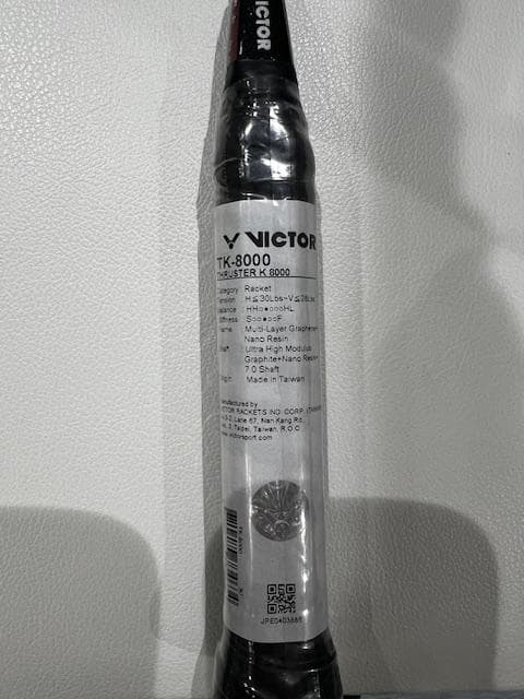 VICTOR TK-8000 バドミントンラケット 3本セット