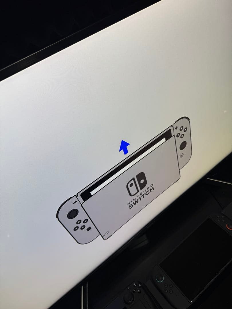【ジャンク品】Nintendo Switch 本体セット　画面割れ