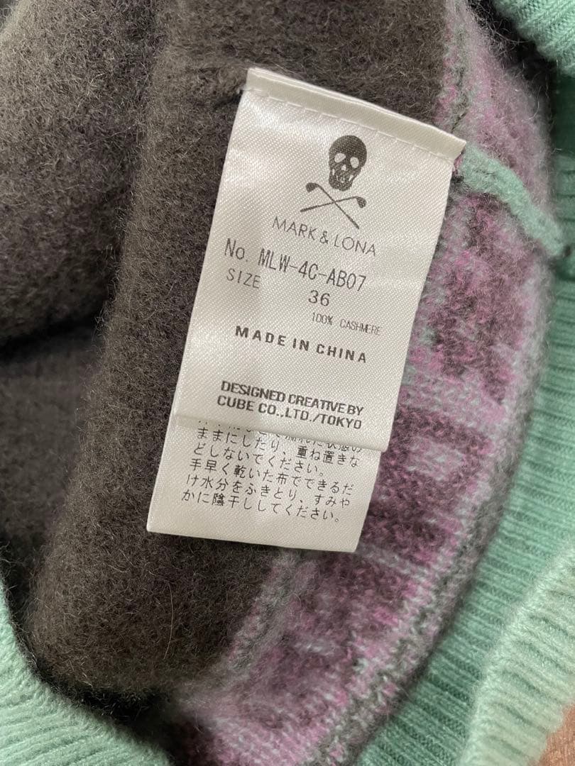 レディースウェア MARK&LONA Lonato Cashmere Knit WOMEN