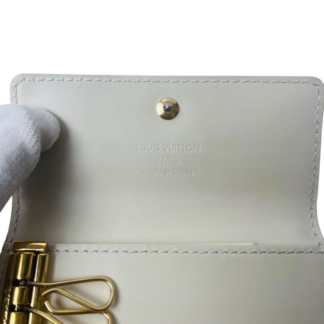 美品✨ LOUIS VUITTON ルイヴィトン ヴェルニ 4連キーケース
