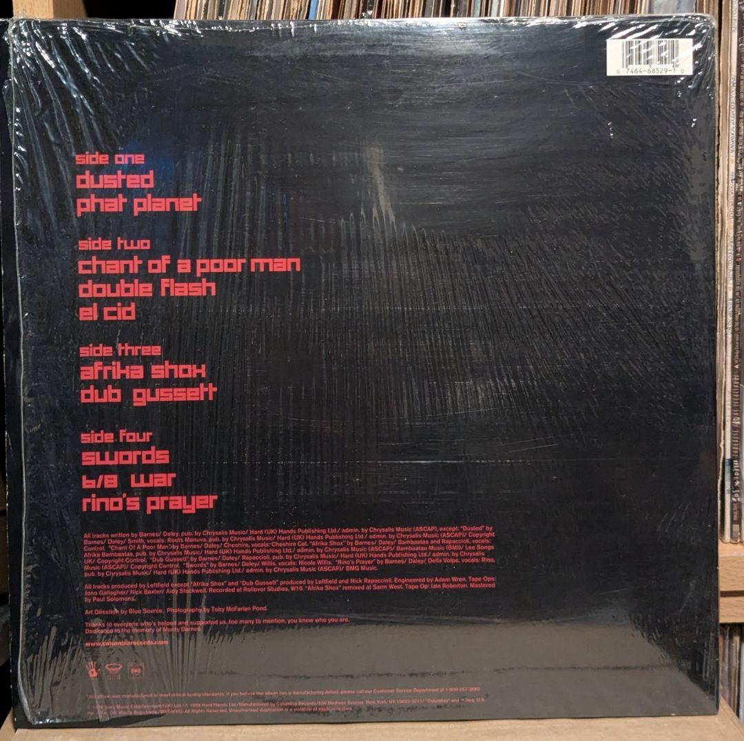 洋楽 leftfield rhythm and stealth LP