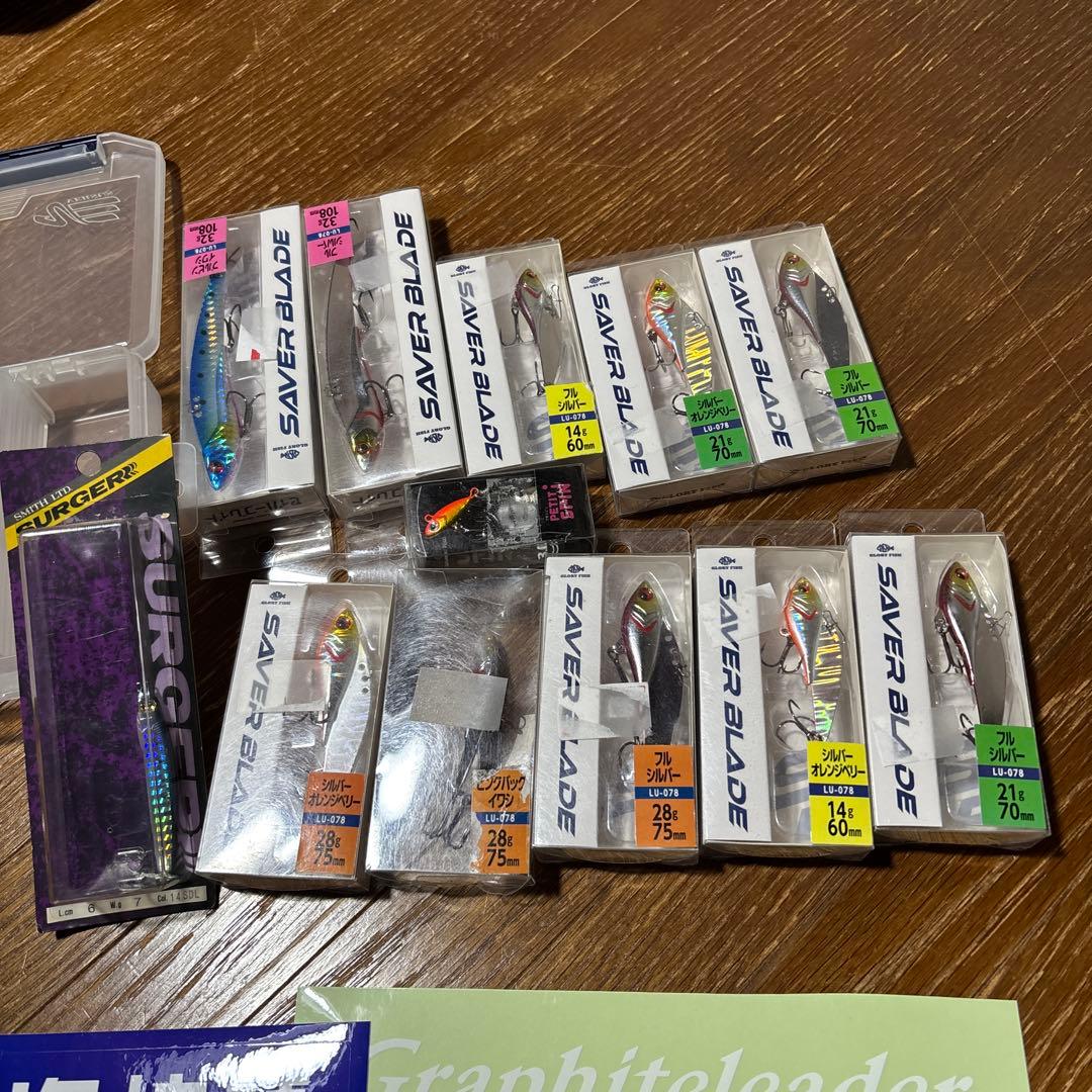 ね*こ様 ルアーセットとライン、スプール