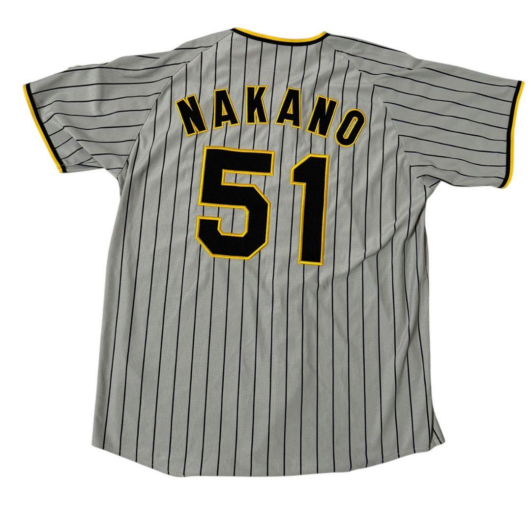 【阪神タイガース】極美品　中野拓夢　ビジターユニフォーム　Lサイズ