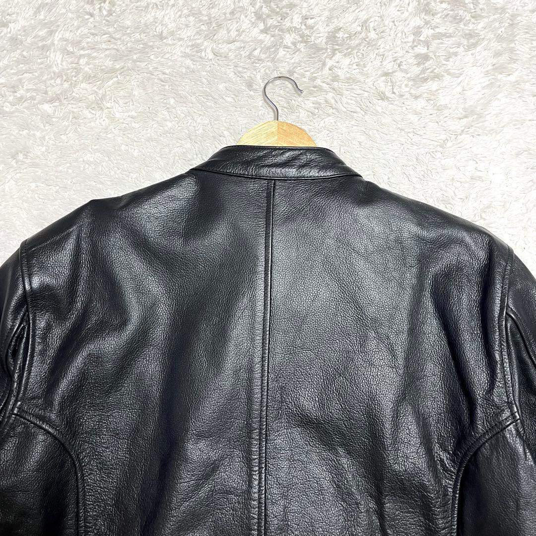 ✨美品✨希少サイズ MOTOR HEAD レザージャケット 3Lサイズ 水牛革