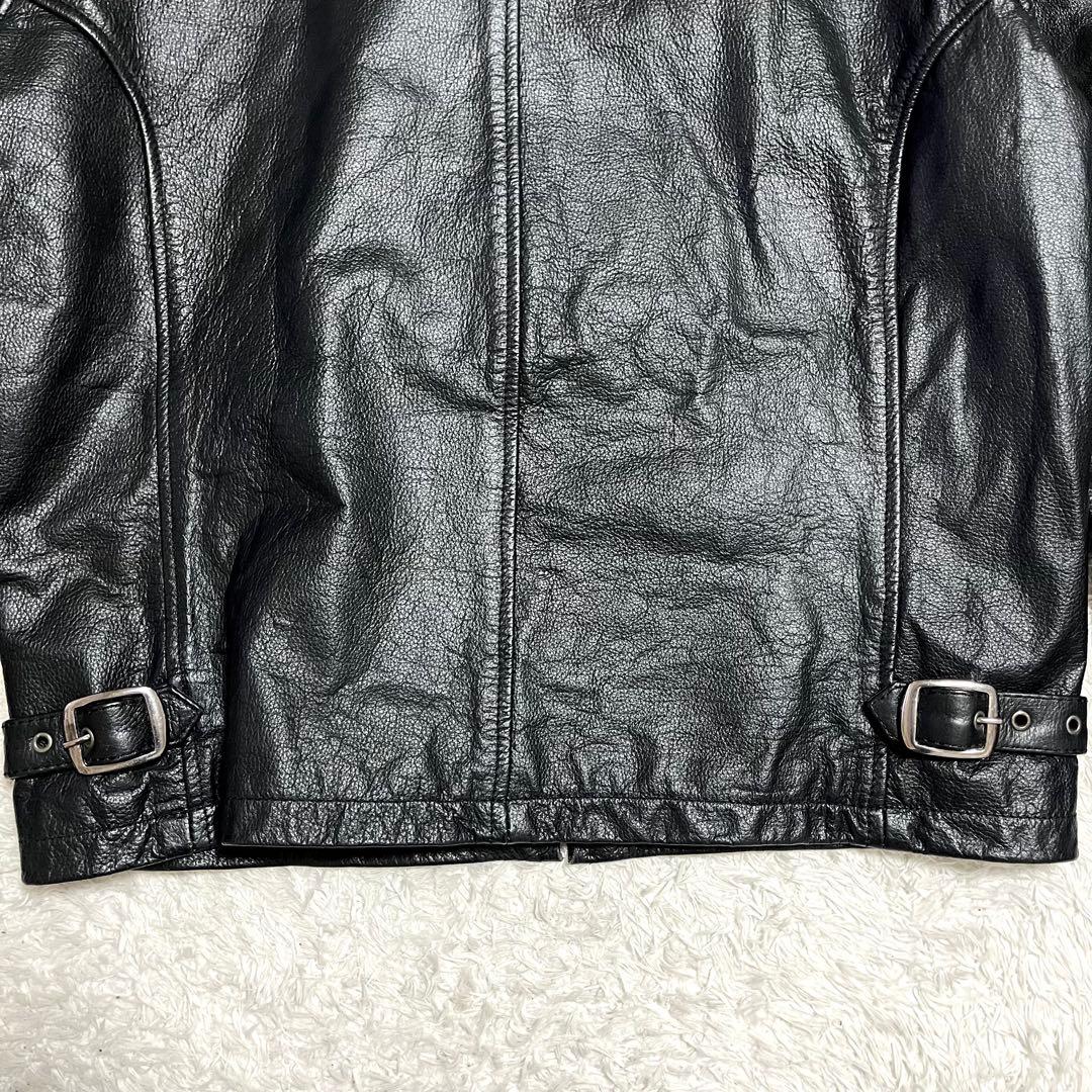 ✨美品✨希少サイズ MOTOR HEAD レザージャケット 3Lサイズ 水牛革