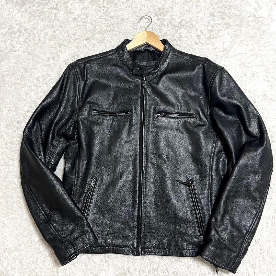 ✨美品✨希少サイズ MOTOR HEAD レザージャケット 3Lサイズ 水牛革