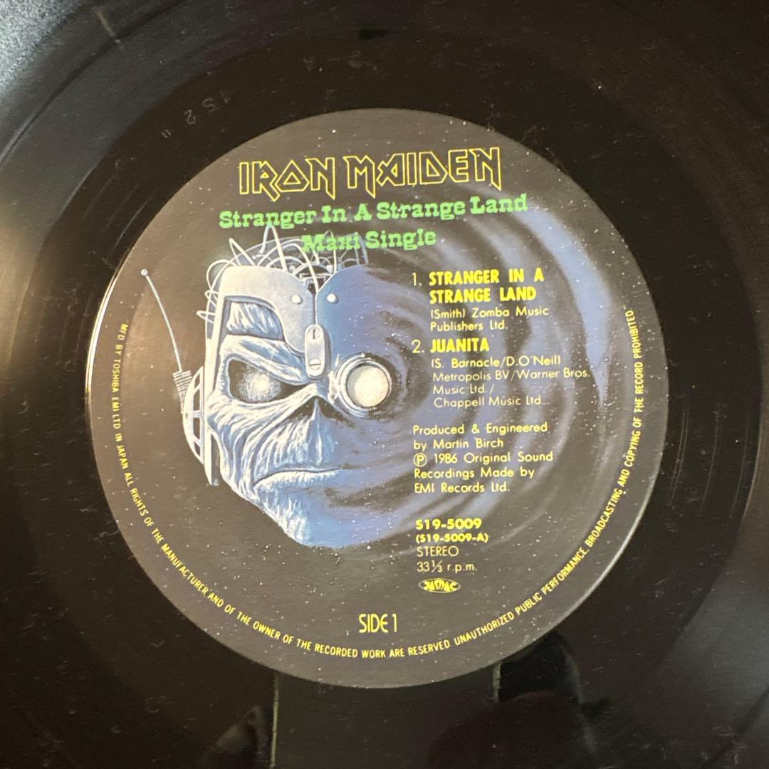 ストレンジャー・イン・ア・ストレンジ・ランド アイアン・メイデン ミニLP