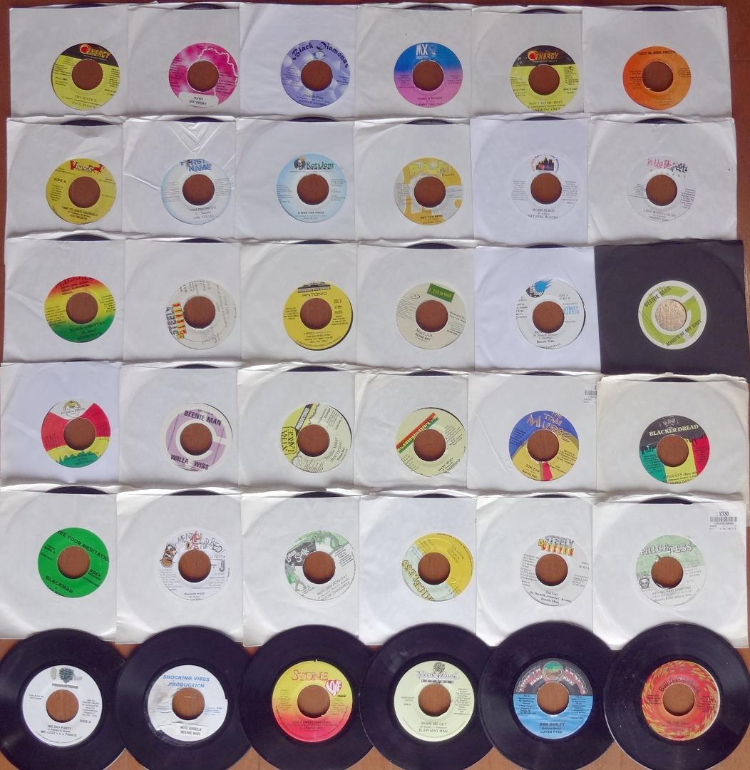 新春セール☆レゲエ 7インチ レコード 85枚セット ダンスホール REGGAE