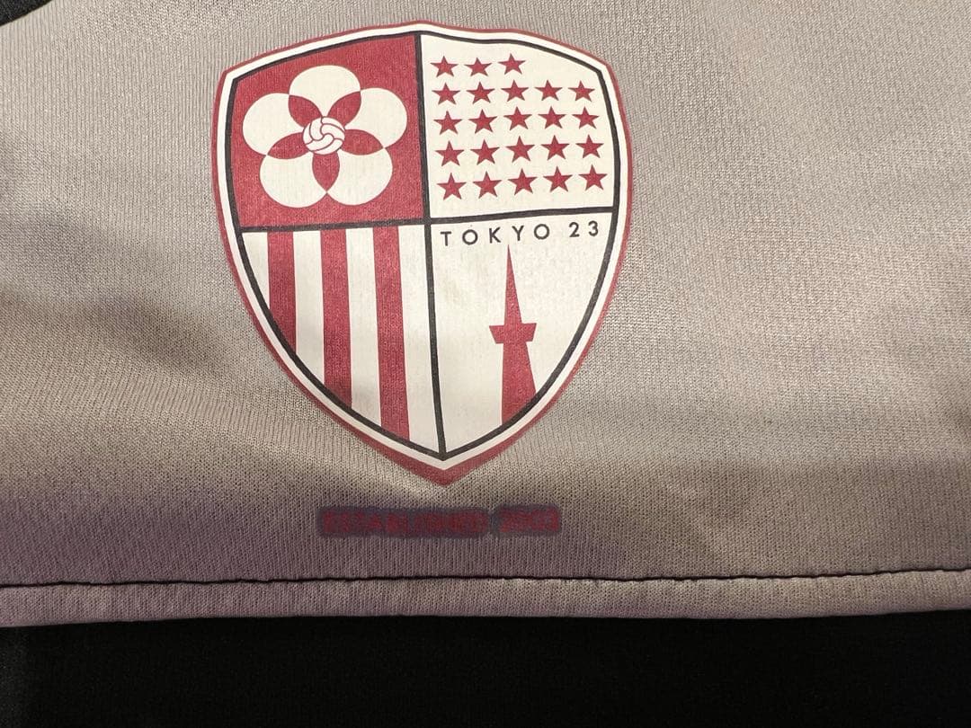 関東社会人サッカーリーグ1部　東京23FC トレーニングシャツ選手支給・非売品