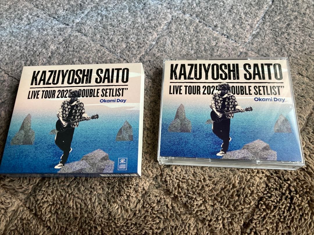 斉藤和義　カモシカとオオカミ　限定盤ライブCD セットのみ　バッジはありません