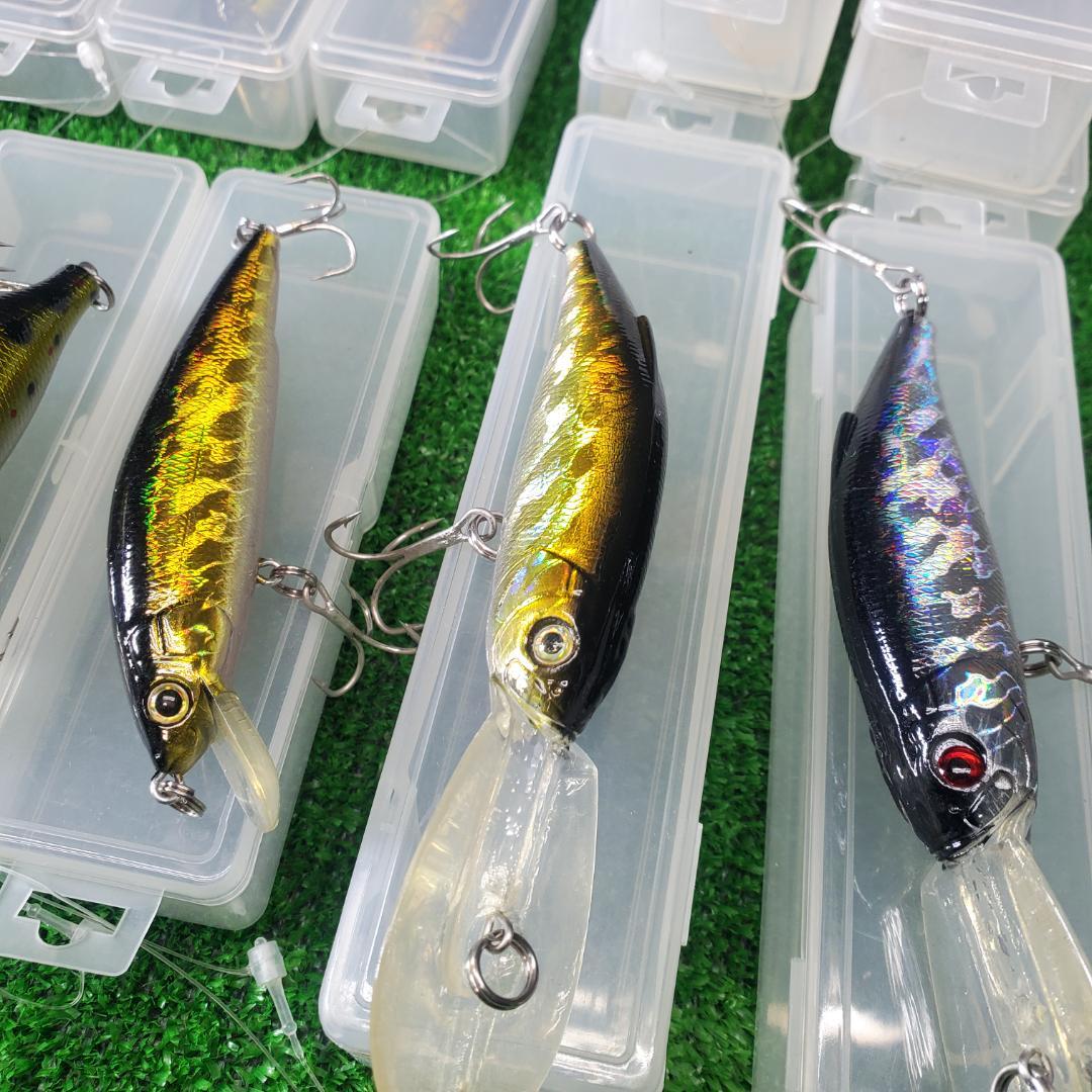 新品 ケース付き ルアー まとめ売り 38個セット バス釣り