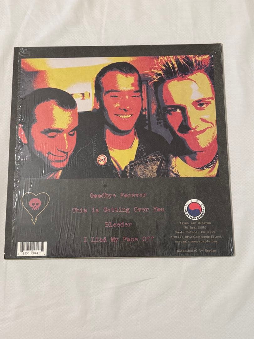 Alkaline Trio I Lied My Face Off USオリジナル