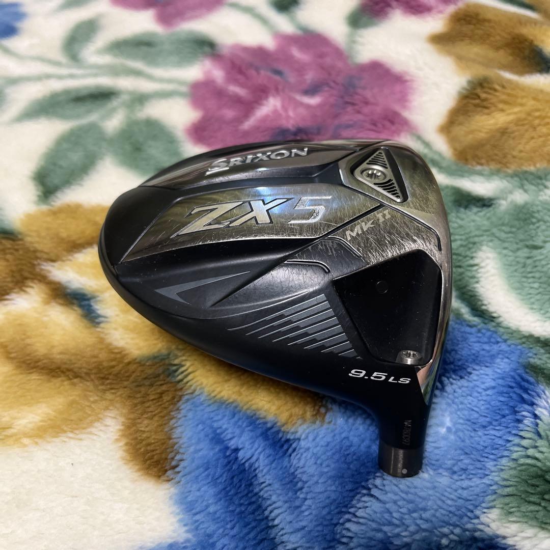 スリクソン　ZX5 MK2 LS 9.5° ドライバー　ヘッドのみ