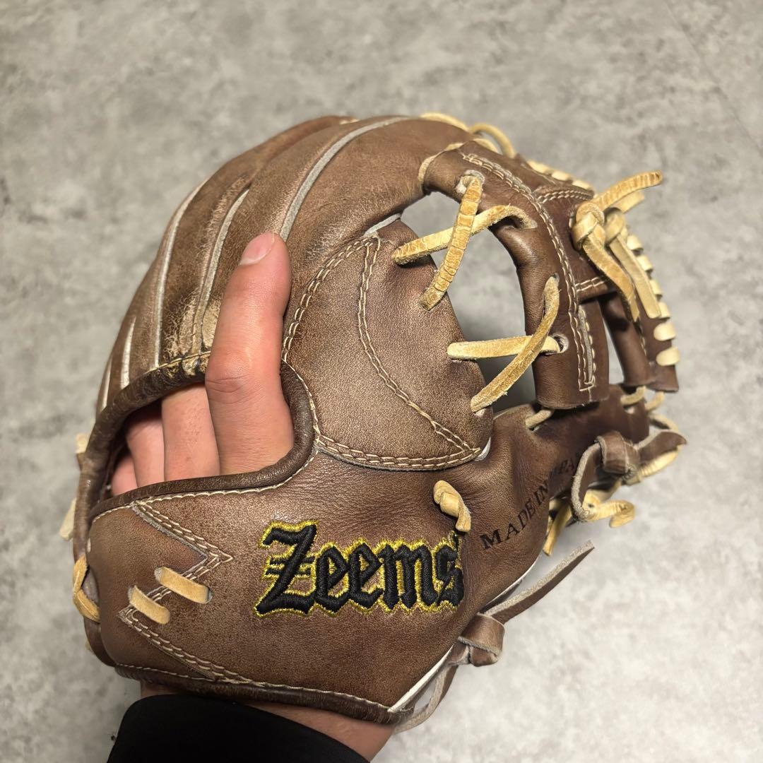Zeems ジームス 硬式グローブ 内野手用 ハイレベルオーダー　上位ライン