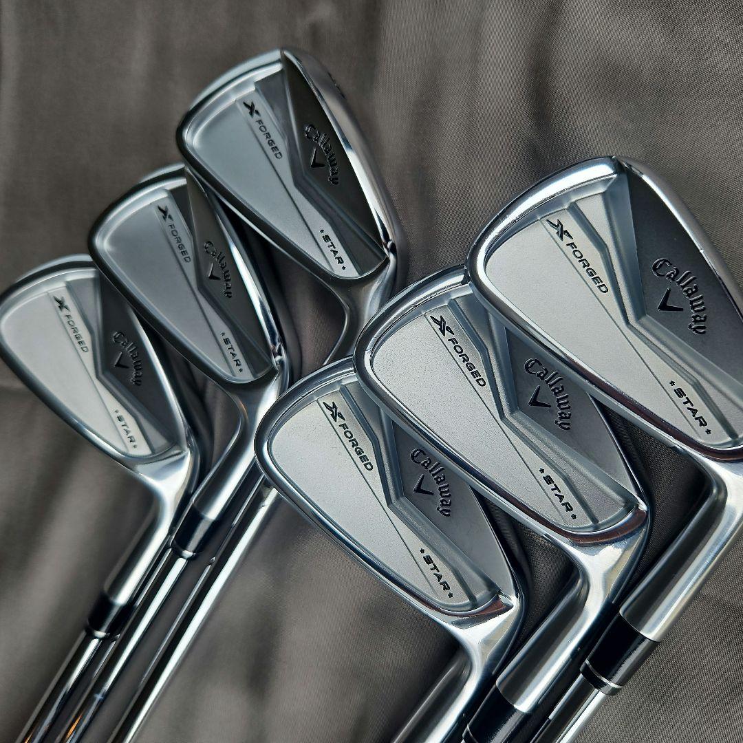 超美品　2024　Callaway X Forged star　 5-9 P