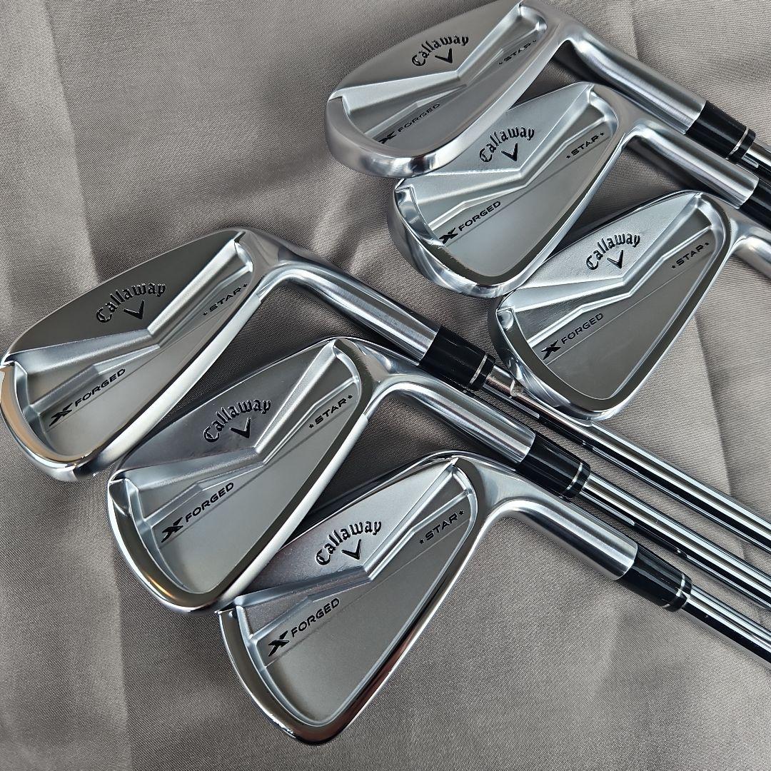 超美品　2024　Callaway X Forged star　 5-9 P