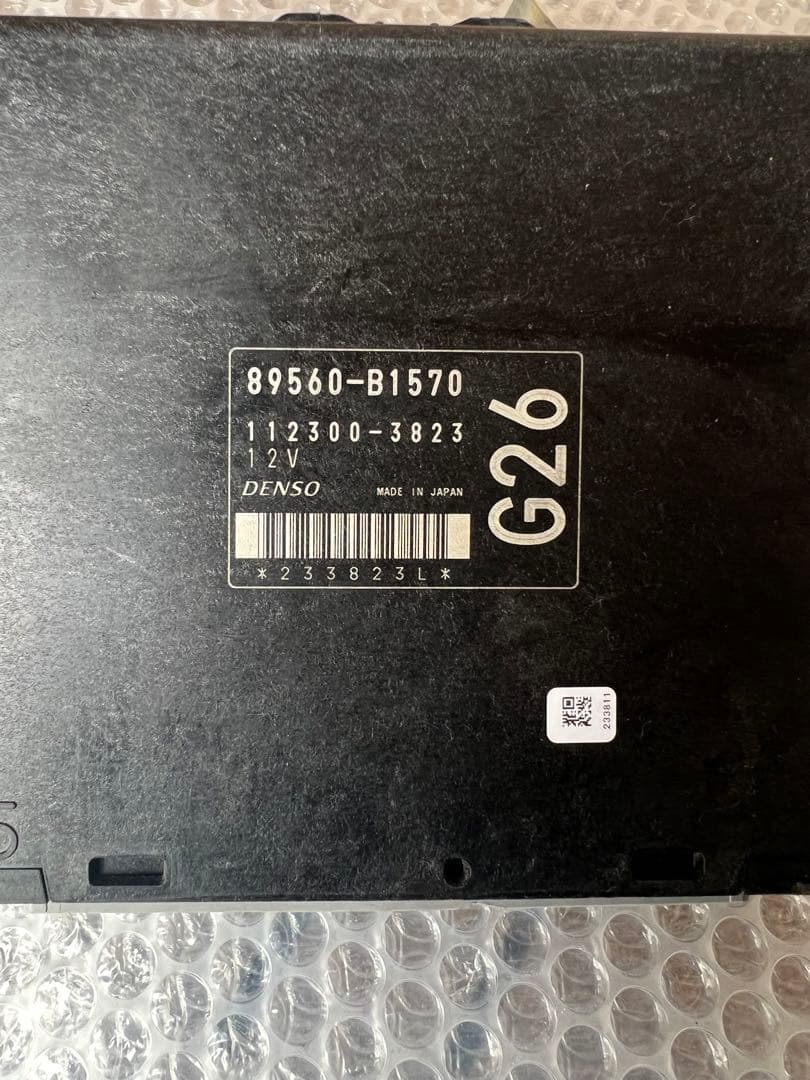 トヨタ BB エンジン制御コンピューター 89560-B1570 TOYOTA